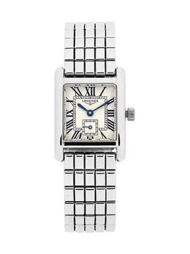 Women's DolceVita Leather Watch Silver - LONGINES - BALAAN 1