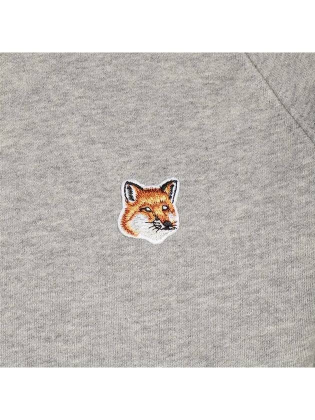 Fox Head Patch Classic Sweatshirt Grey Melange - MAISON KITSUNE - BALAAN 5