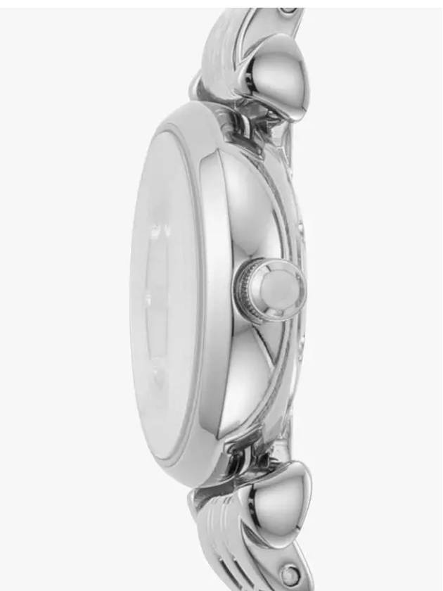 Women’s Gianni Mother Of Pearl Dial Metal Watch Silver - EMPORIO ARMANI - BALAAN 4