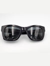 Eyewear Heart Logo Square Sunglasses Black - CHANEL - BALAAN 9