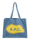 Diane Denim Tote Bag Blue - A.P.C. - BALAAN 2