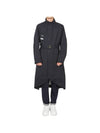 Metropolis Series Gore-Tex 3L Infinium Belted Single Coat Navy - CP COMPANY - BALAAN 2