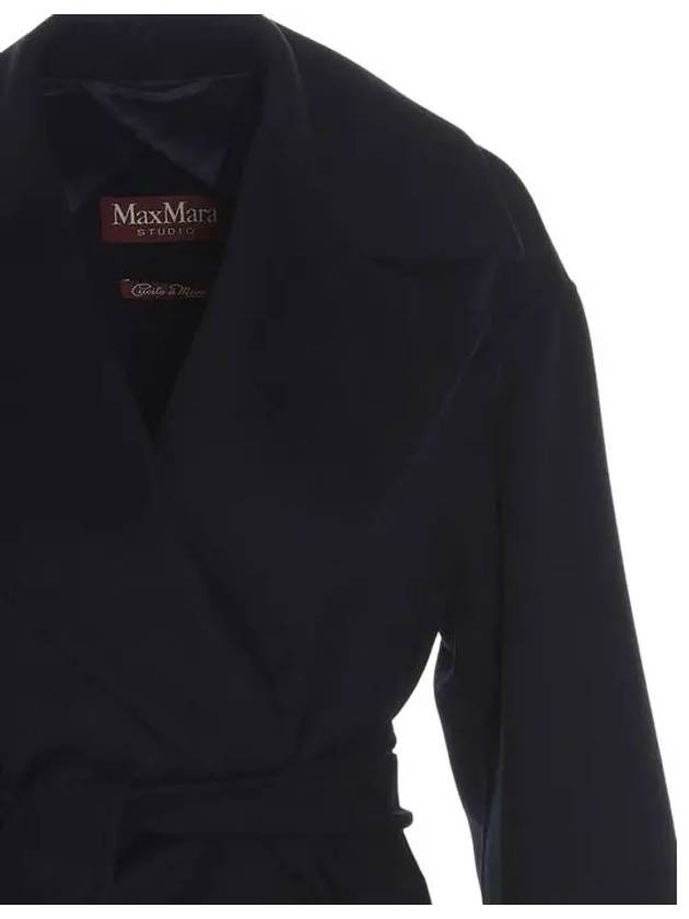 Fazio Single Coat Black - MAX MARA - BALAAN 6