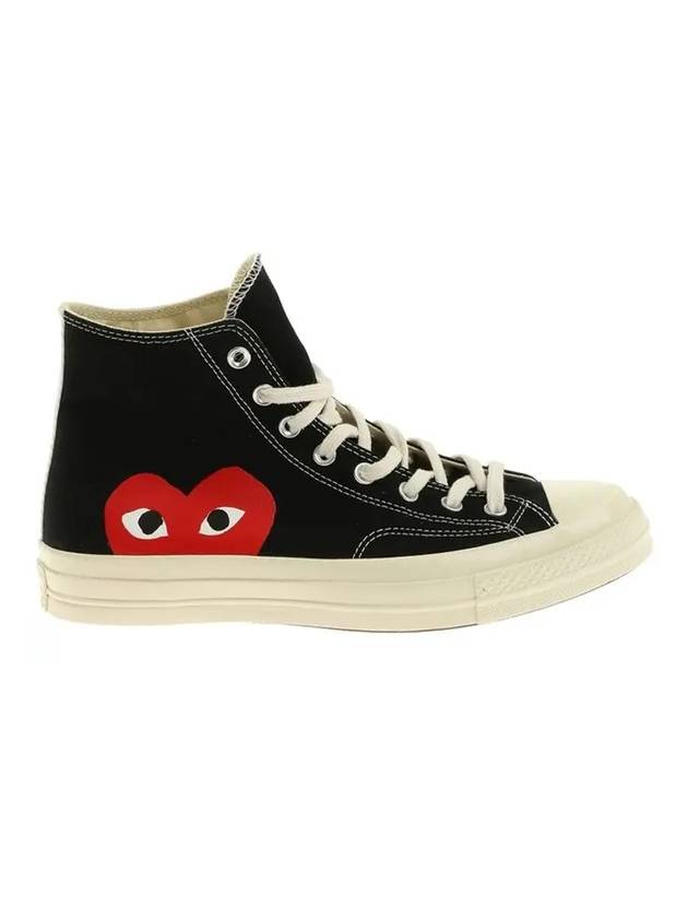 Chuck Taylor High Top Sneakers P1 K112 1 Black - COMME DES GARCONS - BALAAN 1