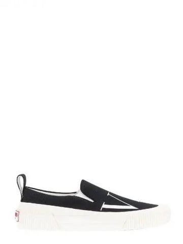 VLTN logo printing slip on sneakers 271186 - VALENTINO - BALAAN 1