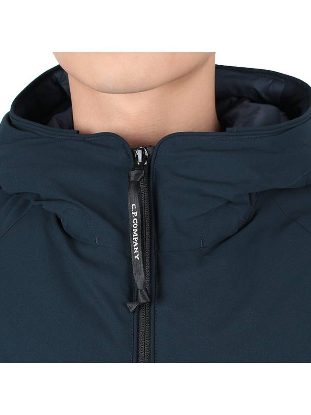 Men's Sweatshirt Hooded Jacket Navy - CP COMPANY - 8