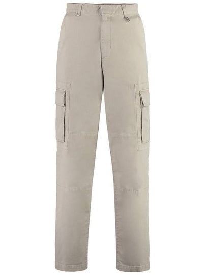 gabardine cargo straight pants beige - FENDI - BALAAN 2