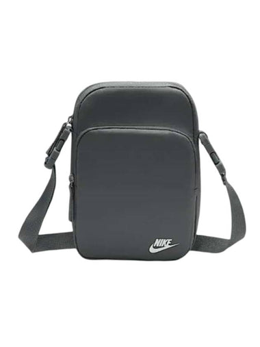 Heritage Logo Cross Bag Smoke Grey - NIKE - BALAAN 1