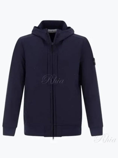 Soft Shell RE Dye Technology Hooded Jacket Navy - STONE ISLAND - BALAAN 2