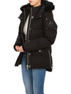 Original Threequarter Jacket Black Fur Black - MOOSE KNUCKLES - BALAAN 7