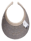 Women s Bianca Visor Hat HAT50265 ECLIPSE MELANGE NATURAL LOGO - HELEN KAMINSKI - BALAAN 5