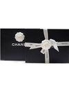 Medium Classic Clutch Bag Caviar Leather & Silver Black - CHANEL - BALAAN 9