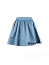 Women's Golf Memory Pleated Skirt Blue - HENRY STUART - BALAAN 1