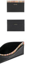 Signature Stripe Card Wallet Key Holder Half Wallet Set Black - PAUL SMITH - BALAAN 5