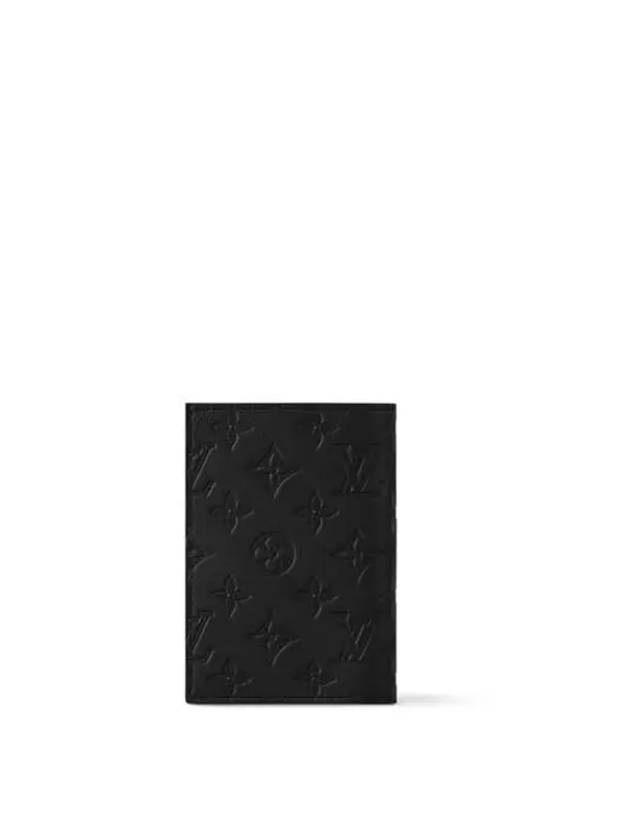 Monogram Shadow Passport Wallet Black - LOUIS VUITTON - BALAAN 3