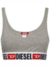 UFSB-Oriba Logo Band Bra Grey - DIESEL - BALAAN 1