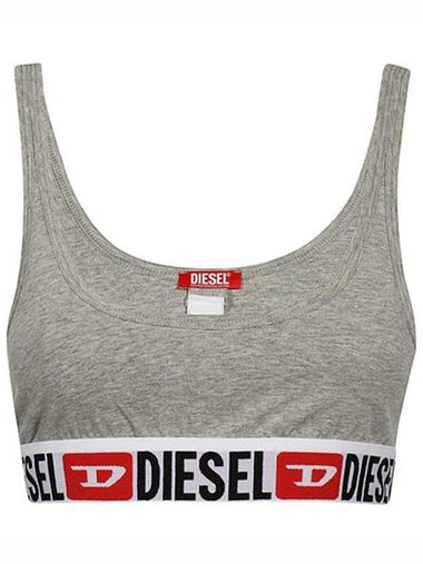 UFSB-Oriba Logo Band Bra Grey - DIESEL - BALAAN 1