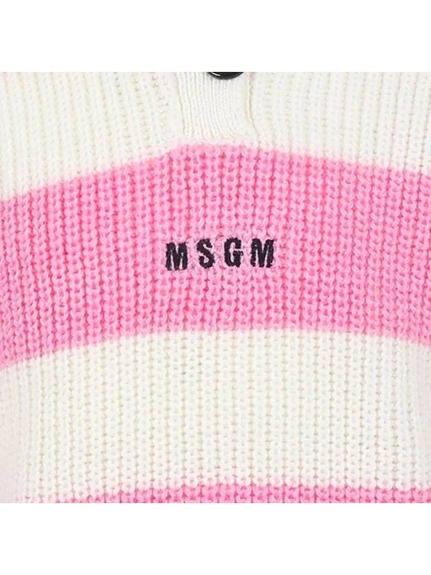 Kids Women s Striped Wool Knit F3MSJGJP033 04236 - MSGM - BALAAN 4