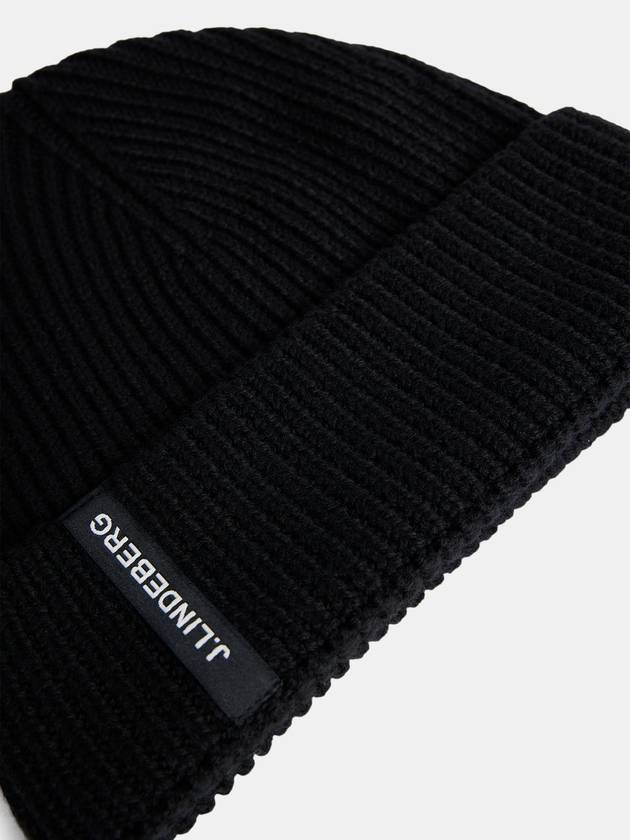 Juan Merino Beanie Black - J.LINDEBERG - BALAAN 3