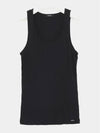 Men's Modal Cotton Sleeveless Black - TOM FORD - BALAAN 4