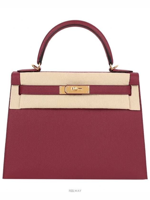 Celie Kelly 28 Rouge Grena Gold 73726 - HERMES - BALAAN 1