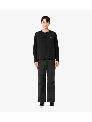 Men s Parachute Wide Pants Black - LACOSTE - BALAAN 1