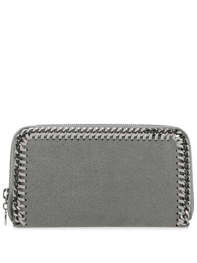 Round Zipper Long Wallet Grey - STELLA MCCARTNEY - BALAAN 2