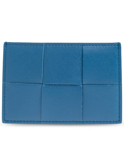 Intrecciato Cassette Card Wallet Deep Pacific - BOTTEGA VENETA - BALAAN 2