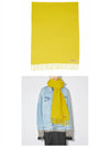 Logo Wool Fringe Muffler Yellow - ACNE STUDIOS - BALAAN 5