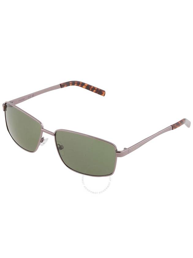 Calvin Klein Green Rectangular Men's Sunglasses CK22122S 051 60 - CALVIN KLEIN - BALAAN 3