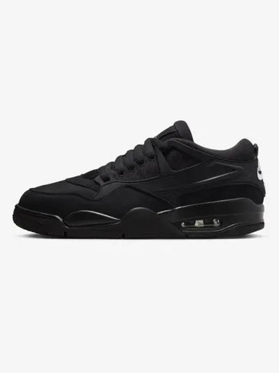 Air Jordan 4 RM Low Top Sneakers Black - NIKE - BALAAN 2