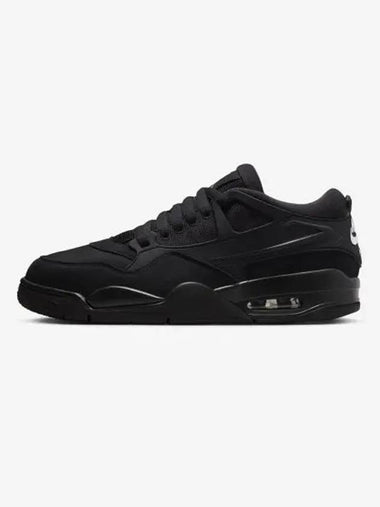 Air Jordan 4 RM Low Top Sneakers Black - NIKE - BALAAN 1