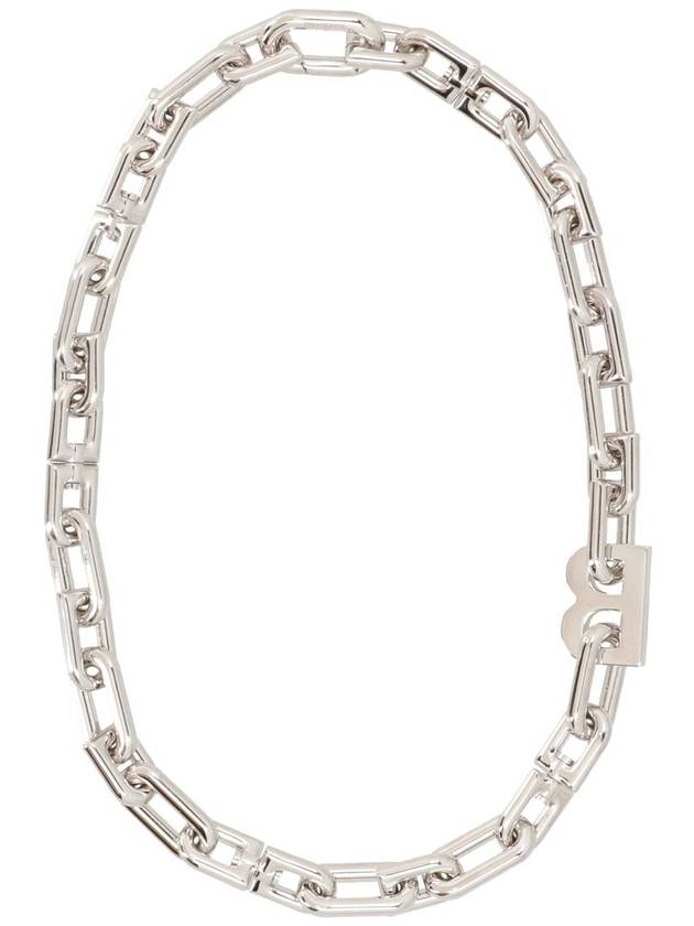 logo chain link necklace 703237TZ99S - BALENCIAGA - BALAAN 4