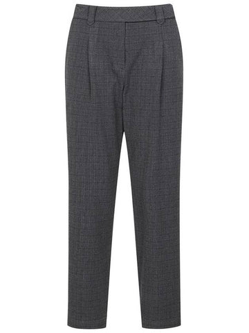 Women s Ombre Check Baggy Fit Pants X2PTV8715 Winter Golf Wear - JDX - BALAAN 1