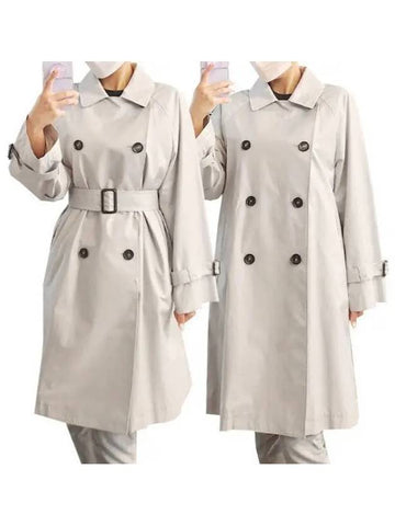 The Cube TITRENCH Tea Trench Water Repellent Tren 39135037 1095826 - MAX MARA - BALAAN 1