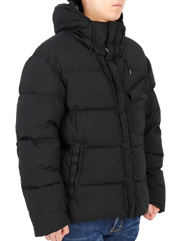 Survival Down Hooded Padding Black - TEN C - BALAAN 7