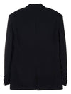 Men's Wool Tailored Jacket Black - BALMAIN - BALAAN.