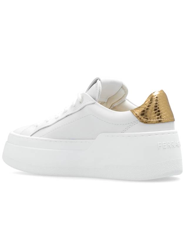 Salvatore Sneakers 030573769352001 P24 WHITE - SALVATORE FERRAGAMO - BALAAN 6