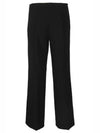 Orianna Pleated Straight Pants Black - MAX MARA - BALAAN 3