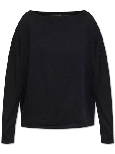 AllSaints Rita Long Sleeve Top, Women's, Black - ALLSAINTS - BALAAN 1