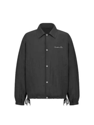 Technical Fabric Jacket Black - DIOR - BALAAN 1