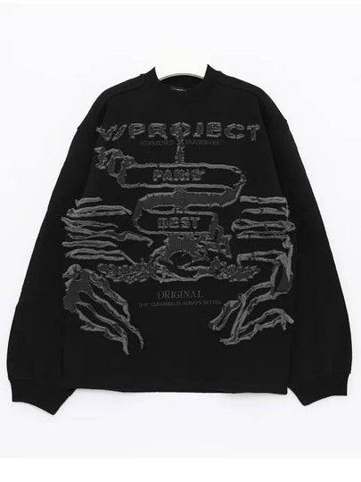 SWEAT54 S25 BLACK Sweatshirt - Y/PROJECT - BALAAN 2