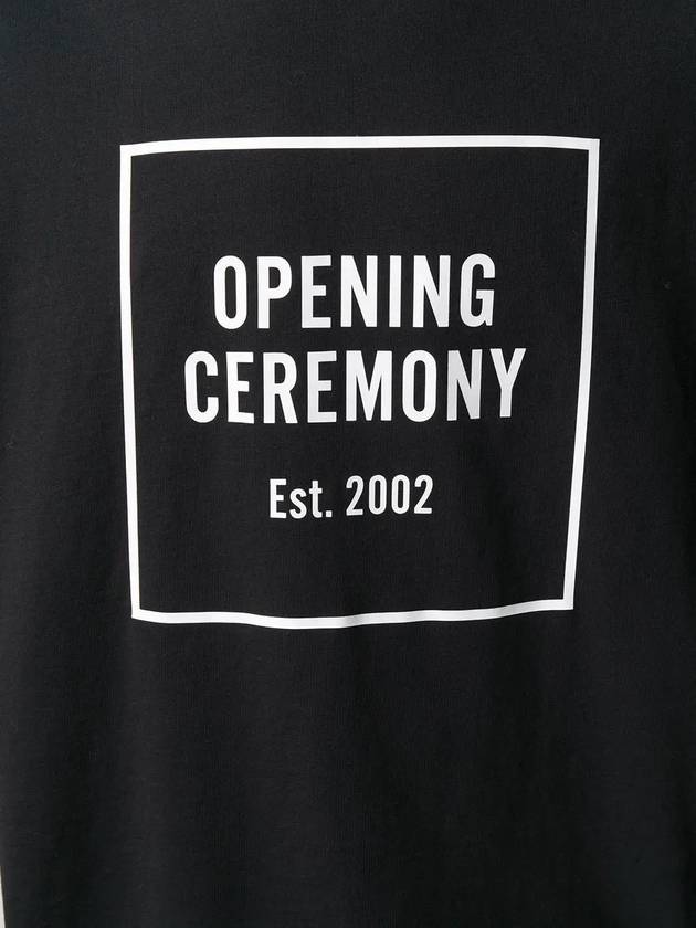 Opening Ceremony Men's Box Logo Round Black Short Sleeve YMAA001F20JER007 1002 - OPENING CEREMONY - BALAAN 2