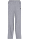 Bold Fox Head Patch Relaxed Jogger Track Pants Grey - MAISON KITSUNE - BALAAN 2