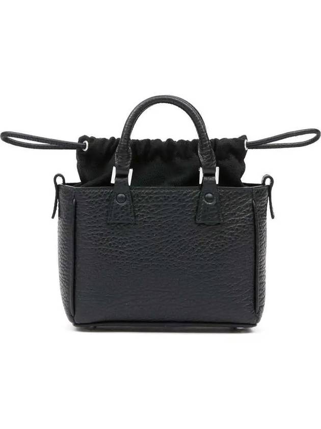 Horizontal Leather Shoulder Bag Black - MAISON MARGIELA - BALAAN 4