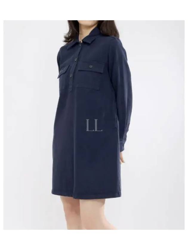 Mia Denim Short Dress Navy - A.P.C. - BALAAN 2