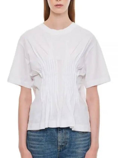 Simone Rocha Sculp Short Sleeve T Shirt White TS3400553 - SIMONE ROCHA - BALAAN 1