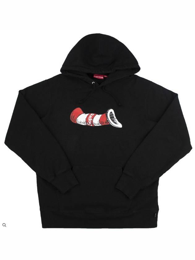 18FW Cat in the hat hood black CAT IN THE HAT HOODED SWEATSHIRT - SUPREME - BALAAN 2