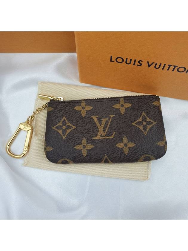 Monogram Key Pouch Brown - LOUIS VUITTON - BALAAN 3