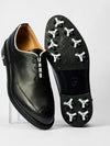 two-tone derby black golf shoes spikes - 1'S PRIME - BALAAN 2